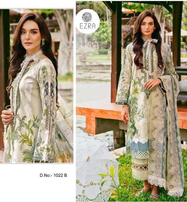 EZRA 1022 B PAKISTANI SALWAR SUITS IN INDIA