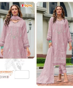 FEPIC C 1375 B ROSEMEEN PAKISTANI SUITS IN INDIA