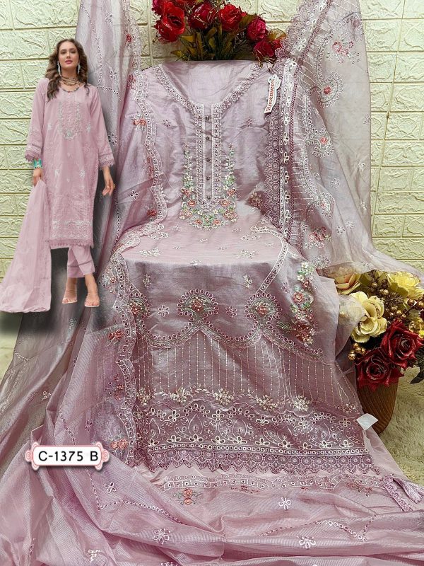 FEPIC C 1375 B ROSEMEEN PAKISTANI SUITS IN INDIA