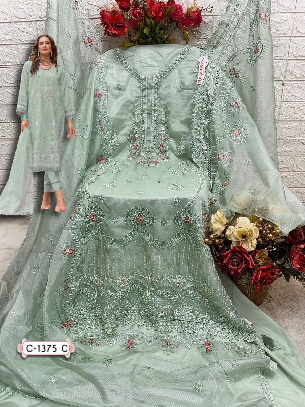 FEPIC C 1375 C ROSEMEEN PAKISTANI SUITS IN INDIA