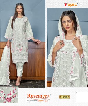 FEPIC C 1828 B ROSEMEEN SALWAR SUITS WHOLESALE