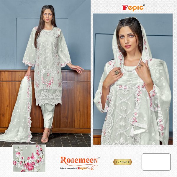 FEPIC C 1828 B ROSEMEEN SALWAR SUITS WHOLESALE