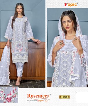 FEPIC C 1828 C ROSEMEEN SALWAR SUITS WHOLESALE