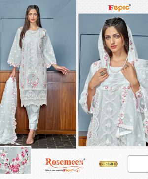 FEPIC C 1828 D ROSEMEEN SALWAR SUITS WHOLESALE