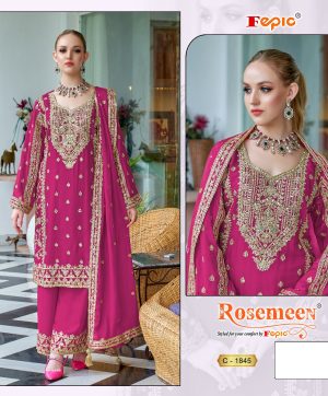 FEPIC C 1845 ROSEMEEN PAKISTANI SUITS