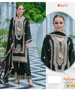 FEPIC C 1846 B ROSEMEEN PAKISTANI SUITS