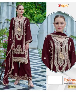 FEPIC C 1846 ROSEMEEN PAKISTANI SUITS