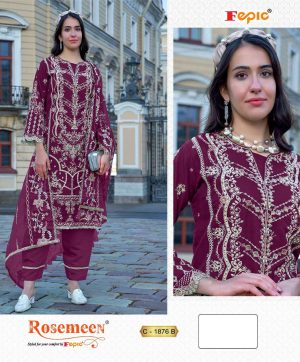 FEPIC C 1875 B ROSEMEEN SALWAR SUITS