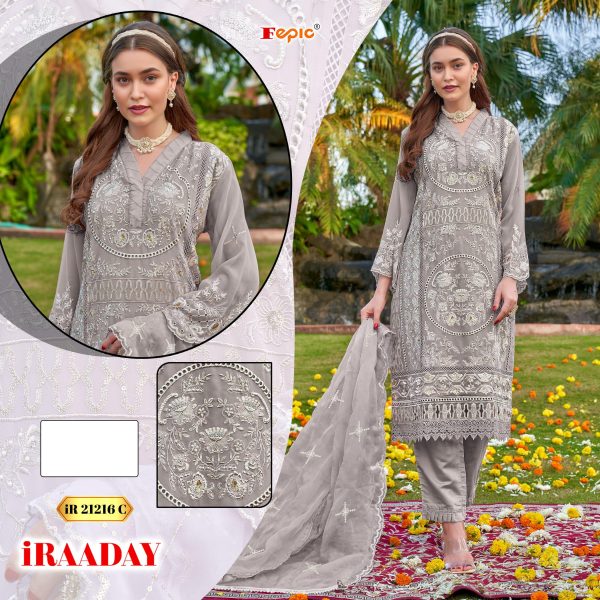 FEPIC IR 21216 C IRAADAY SALWAR SUITS WHOLESALE