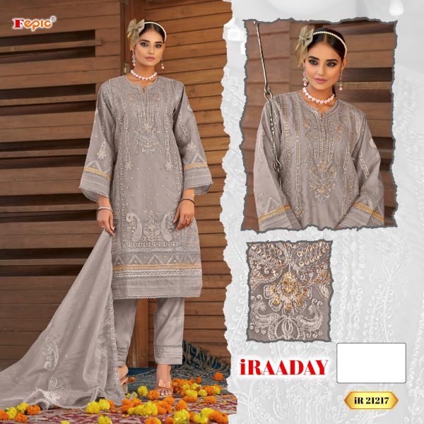 FEPIC IR 21217 IRAADAY PAKSITANI SUITS