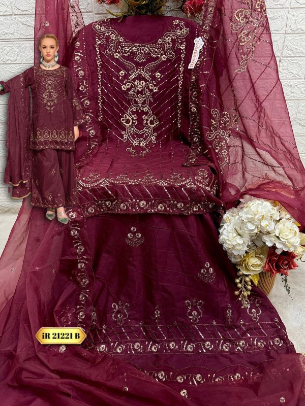 FEPIC IR 21221 B IRAADAY PAKISTANI SUITS