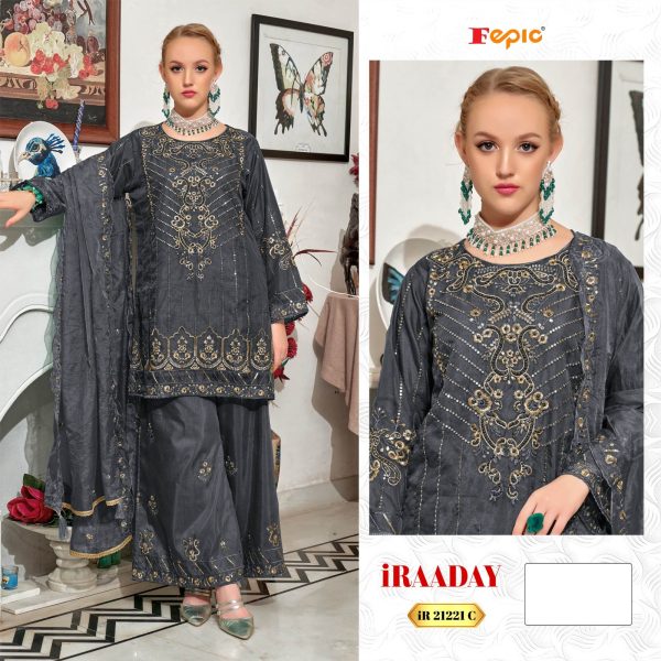 FEPIC IR 21221 C IRAADAY PAKISTANI SUITS