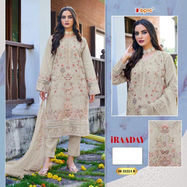 FEPIC IR 21224 B IRAADAY PAKISTANI SUITS IN INDIA