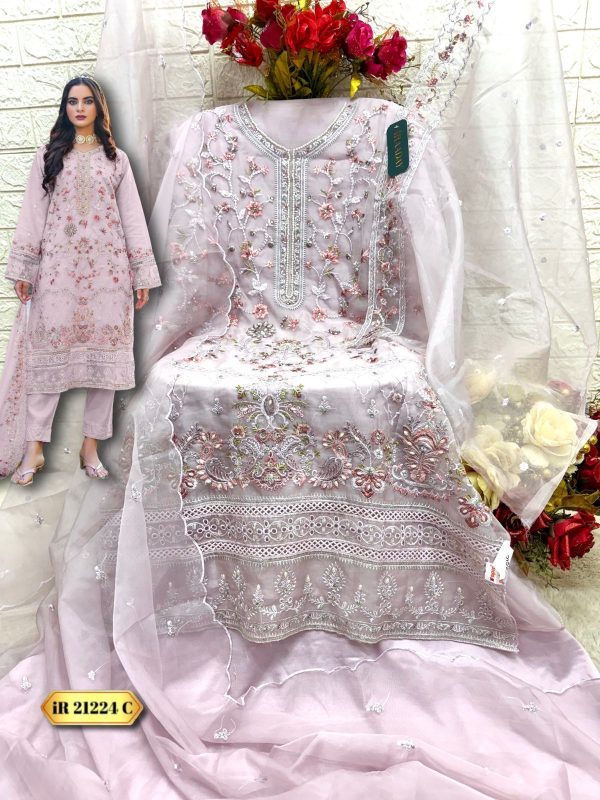 FEPIC IR 21224 C IRAADAY PAKISTANI SUITS IN INDIA