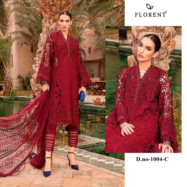 FLORENT 1004 C PAKISTANI SUITS IN INDIA