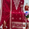 FLORENT 1015 B VELVET PAKISTANI SUITS IN INDIA