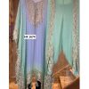 HK 1674 B DESIGNER KAFTAN SUITS WHOLESALE