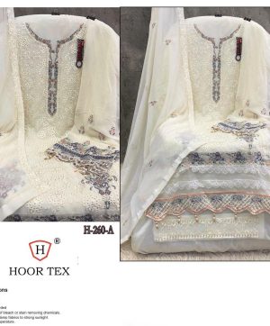 HOOR TEX H 260 A PAKISTANI SALWAR SUITS