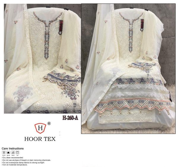 HOOR TEX H 260 A PAKISTANI SALWAR SUITS