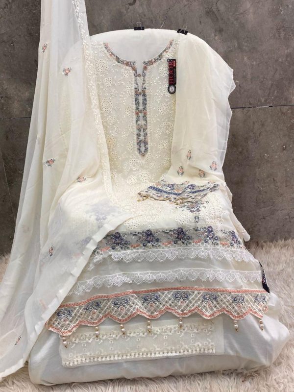 HOOR TEX H 260 A PAKISTANI SALWAR SUITS