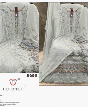 HOOR TEX H 260 D PAKISTANI SALWAR SUITS