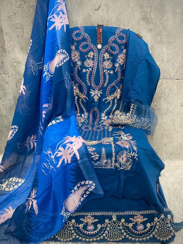 HOOR TEX H 272 PAKISTANI SALWAR SUITS