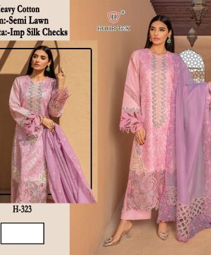 HOOR TEX H 323 SALWAR SUITS WHOLESALE