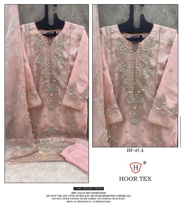 HOOR TEX HF 45 A READYMADE PAKISTANI SUITS