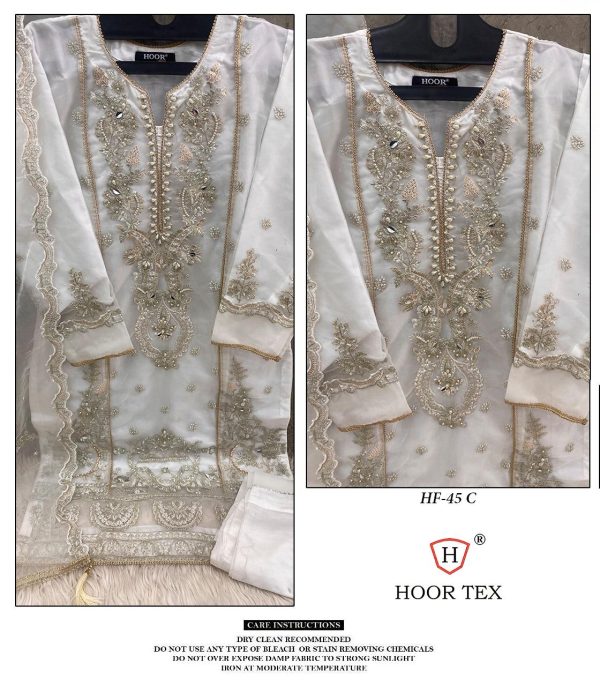 HOOR TEX HF 45 C READYMADE PAKISTANI SUITS