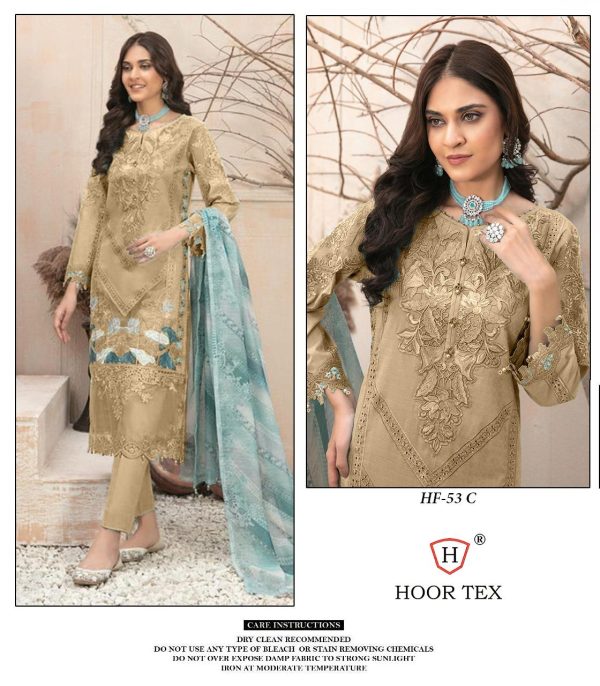 HOOR TEX HF 53 C READYMADE PAKISTANI SUITS