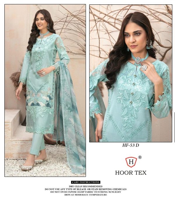 HOOR TEX HF 53 D READYMADE PAKISTANI SUITS