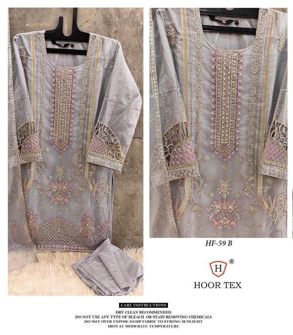 HOOR TEX HF 59 B READYMADE PAKISTANI SUITS