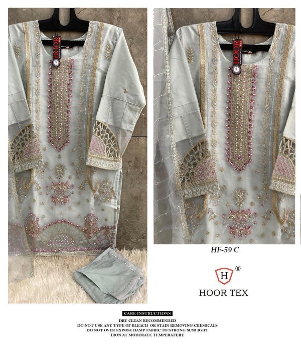 HOOR TEX HF 59 C READYMADE PAKISTANI SUITS