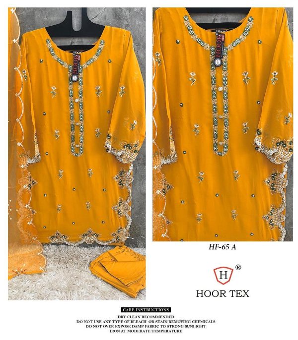 HOOR TEX HF 65 A READYMADE PAKISTANI SUITS