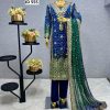 JENNY DESIGNER JD 555 A SALWAR SUITS