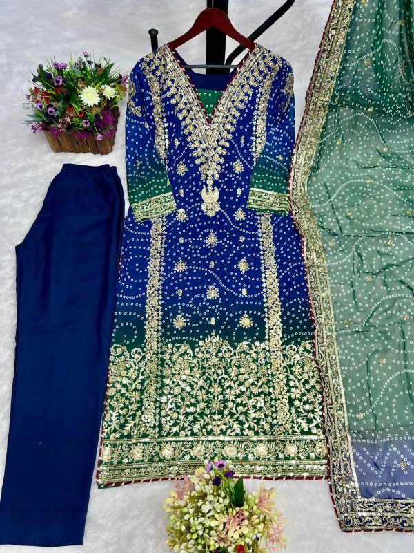 JENNY DESIGNER JD 555 A SALWAR SUITS