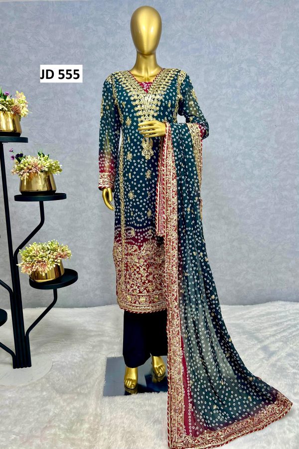 JENNY DESIGNER JD 555 B SALWAR SUITS