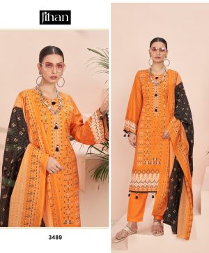 JIHAN 3489 SCARLET VOL 4 SALWAR SUITS