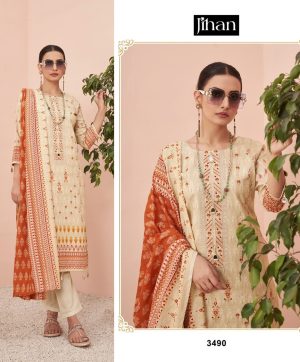 JIHAN 3490 SCARLET VOL 4 SALWAR SUITS