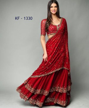 KARMA FASHION KF 1330 DESIGNER LEHENGA