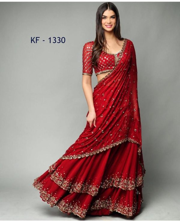 KARMA FASHION KF 1330 DESIGNER LEHENGA