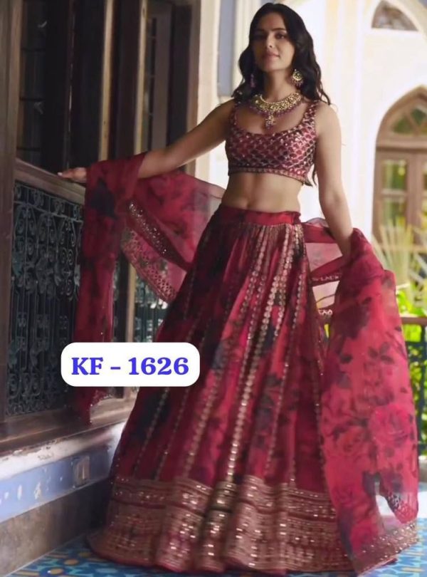 KARMA FASHION KF 1626 DESIGNER LEHENGA