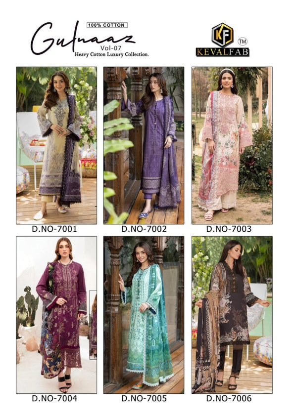 KEVAL FAB GULNAAZ VOL 7 WHOLESALE