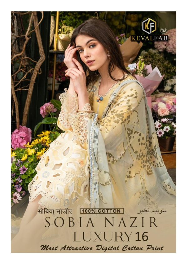 KEVAL FAB SOBIA NAZIR VOL 16 WHOLESALE