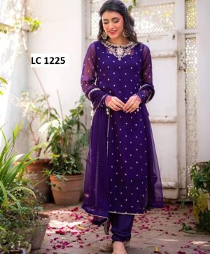 LC 1225 B DESIGNER SALWAR SUITS WHOLESALE