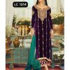 LC 1314 DESIGNER VELVET SALWAR SUITS