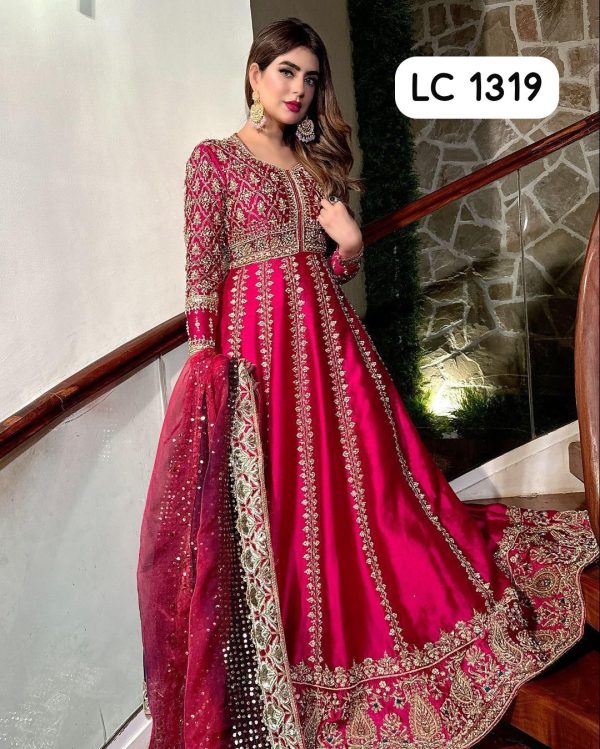 LC 1319 DESIGNER GOWN SUITS WHOLESALE