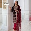 LG 1580 B DESIGNER VELVET SALWAR SUITS