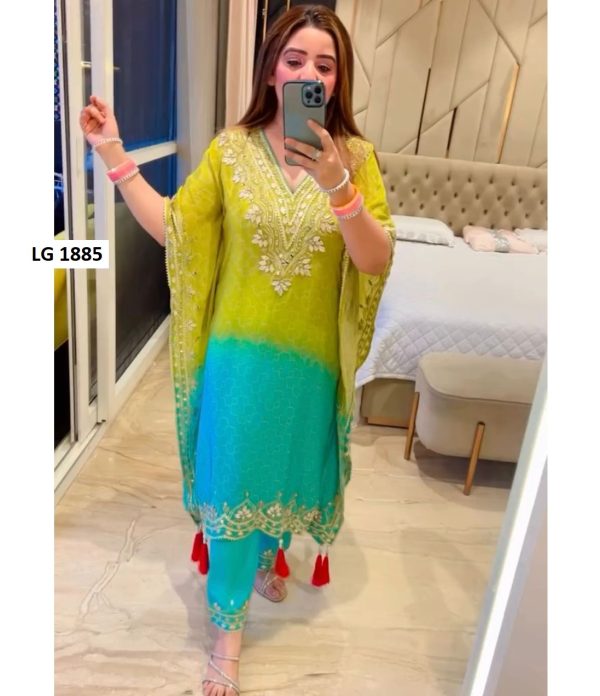 LG 1885 B DESIGNER KAFTAN SUITS WHOLESALE