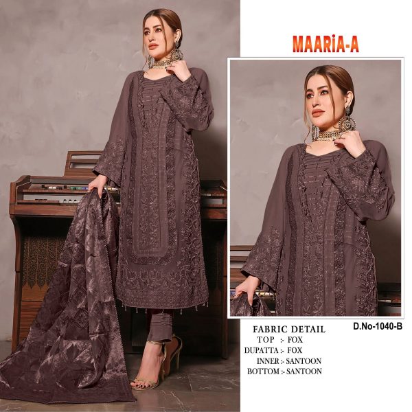 MAARIA A 1040 B PAKISTANI SALWAR SUITS